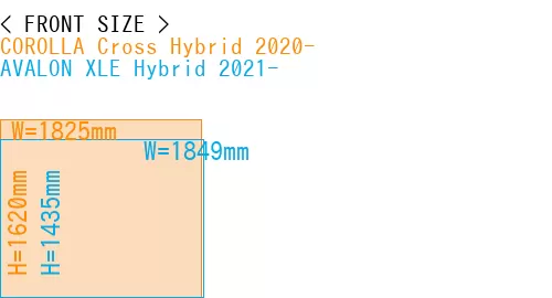 #COROLLA Cross Hybrid 2020- + AVALON XLE Hybrid 2021-